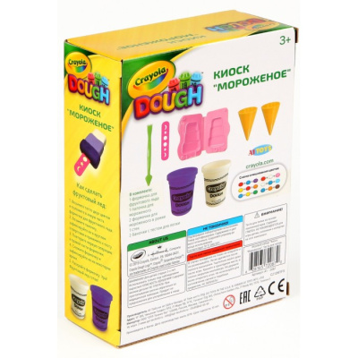 купить Игровой набор "Киоск "Мороженое", тесто для лепки