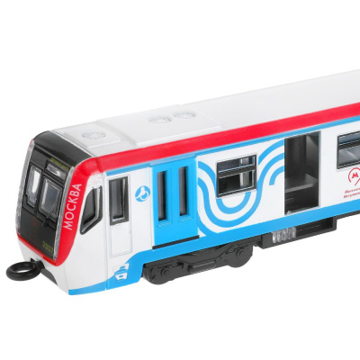 купить Технопарк, Модель мет. ВАГОН МЕТРО (18,5 см, свет-звук, инерция, серый), SUBWAYMSC-18SL-GYBU