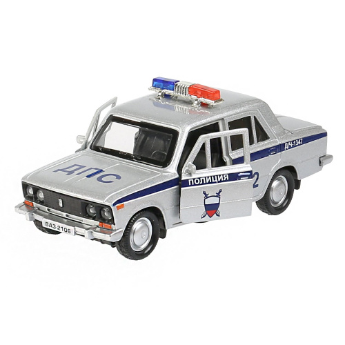 купить Машина Технопарк ВАЗ-2106 Жигули Полиция инерционная