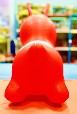 купить Симбат, Игрушка-прыгун Гусеница (красный), A30421-009-красн