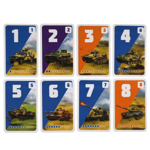 купить Умные игры. Танковый бой. Карточная игра. 80 карточек.