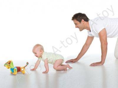 купить Собачка Фрэд  "Догони меня" (новый дизайн), TINY Love