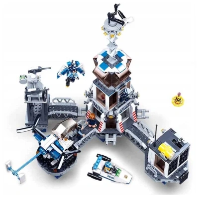 купить Конструктор SLUBAN Полицейский участок 1016деталей M38-B0828