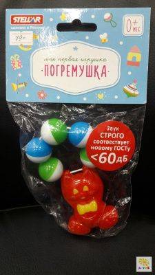 купить Погремушка "Акробатик"