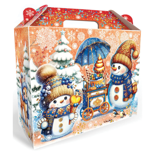 купить Подарок новогодний "ЧЕМОДАНЧИК СЛАДКОЕЖКИ", НАБОР конфет 1500 г, картонная коробка, МОСУПАК