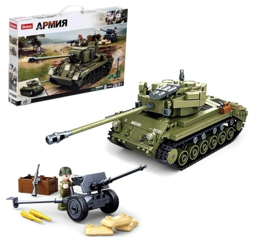 купить Конструктор SlubanТанк 742детали M38-B0860