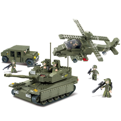 купить Sluban, Конструктор, серия Армия - Элитное подразделение  (683 дет.), M38-B0309