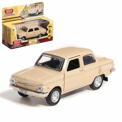 купить Машинка металлическая инерционная Технопарк ретро-модель 12 см, бежевая