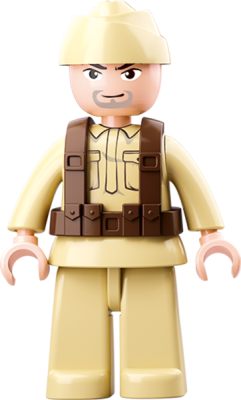 купить Sluban, Конструктор, серия WW2 - Сапёр (4 в 1) (88 дет), M38-B0678D