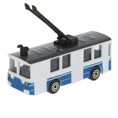 купить Набор машин "Городской транспорт" Технопарк - Троллейбус и Трамвай, инерционный