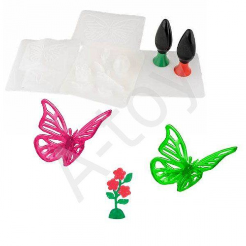 купить Набор для создания объемных моделей 3D Magic - Бабочка и цветок