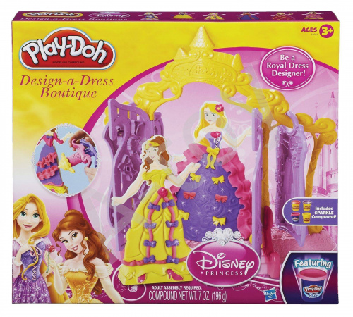 купить PlayDoh Набор пластилина: БУТИК для ПРИНЦЕСС Дисней