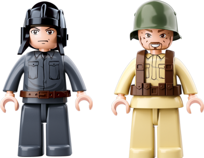 купить Конструктор Sluban "Боевой грузовик" (2в1) (243 дет), M38-B0685