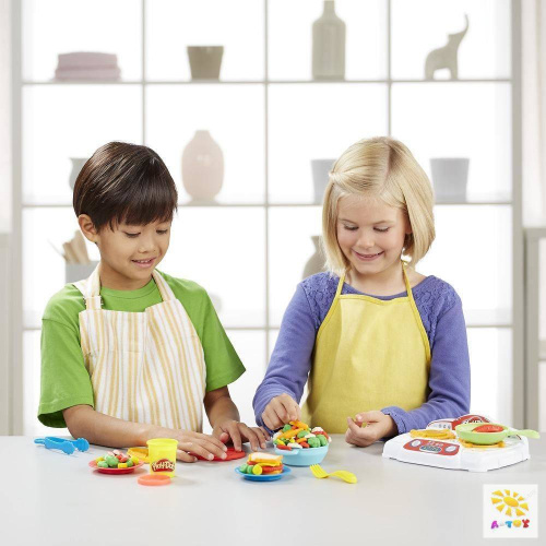 купить Игровой набор "Кухонная плита" Play-Doh со звуком