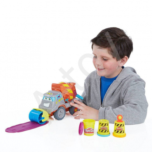 купить Игровой набор "Задорный цементовоз Вова" Play-Doh