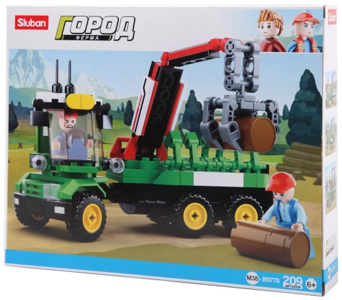 купить Конструктор Sluban Город Бревновоз M38-B0778
