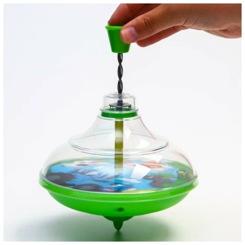 купить Юла прозрачная «Синий Трактор » 6901432