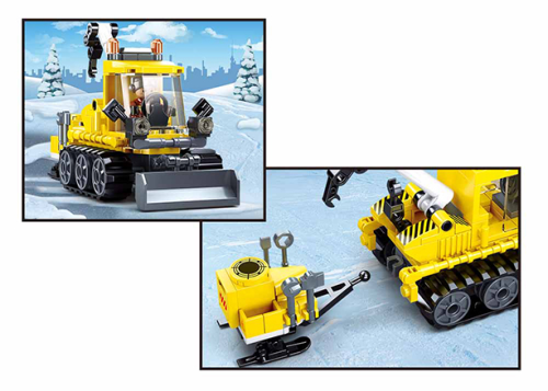 купить Конструктор Sluban Снегоуборщик (145 дет.)