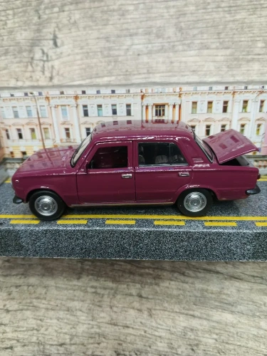 купить Машинка металлическая Технопарк Ваз-2101, 12 см, фиолетовая