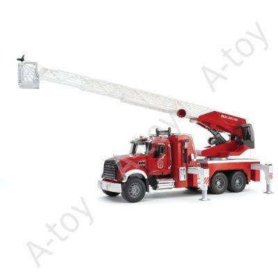 купить Bruder Пожарная машина MACK с выдвижной лестницей и помпой