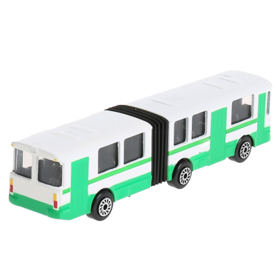 купить Игрушка "Автобус с резинкой" металлическая 12 см Технопарк