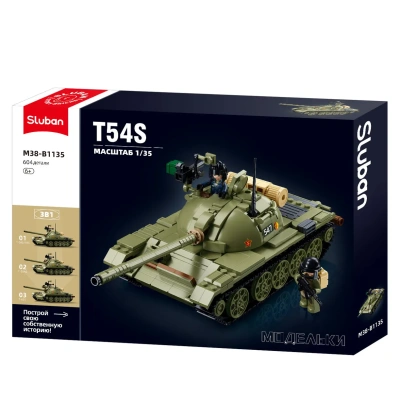 купить Конструктор Sluban "Танк T54C" (604 дет.) M38-B1135