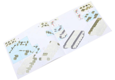 купить Sluban, Конструктор - Танк Шерман с фигурками и аксессуарами (вышка, стена) (790дет), M38-B0713