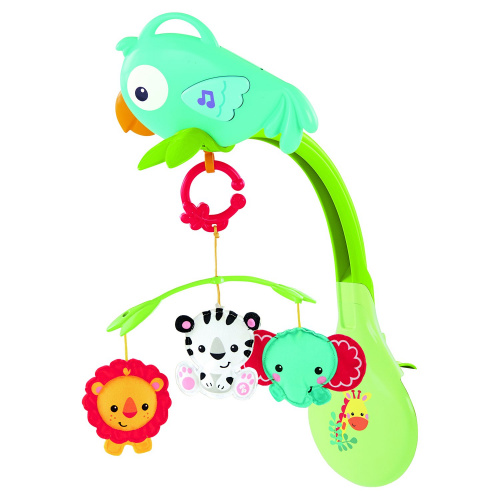 купить Мобиль 3в1 Fisher Price Друзья из тропического леса