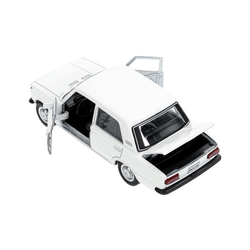 купить Машинка металлическая инерционная Технопарк ваз-2101, 12 см, белая