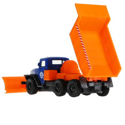 купить ТТехнопарк, Модель металлическая УРАЛ снегоуборочная (12 см, инерционная), SB-16-53-A(SNOW)-WB