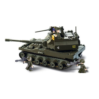 купить Sluban, Конструктор, серия Армия - Танк Леопард (258 дет.), M38-B9800