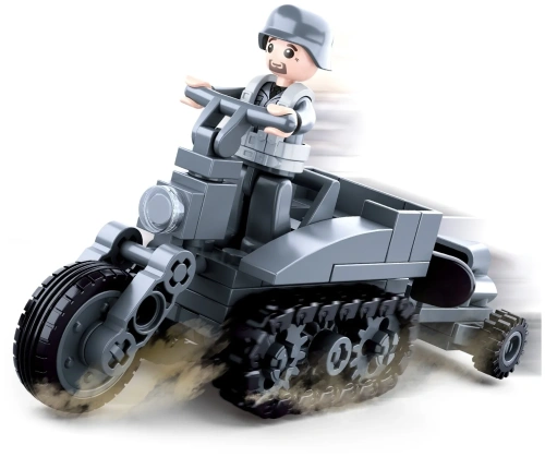 купить Конструктор мотоцикл с гусеницей, Sluban, M38-B0680B