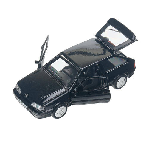 купить Машинка металлическая инерционная Технопарк ВАЗ-2113 12 см, черная