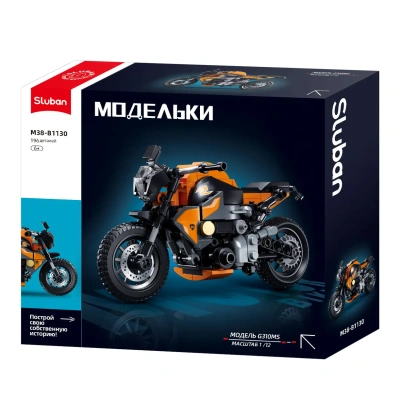 купить Конструктор Sluban "Мотоцикл" (196дет.) M38-B1130
