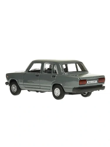 купить Машинка металлическая инерционная ТехнопаркВАЗ-2107 12 см.  мокрый асфальт