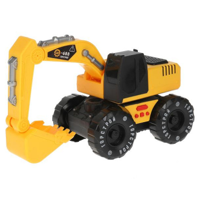 купить Технопарк Экскаватор со звуком и светом, 23 см, 1811A431-R-EXC