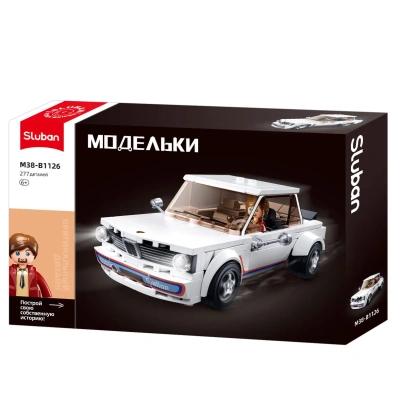 купить Конструктор Sluban "Модельки: Ретро-автомобиль" (277 дет.), M38-B1126
