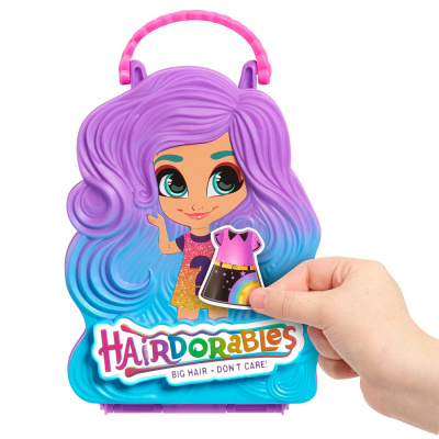 купить Кукла Hairdorables Арома пати в непрозрачной упаковке (Сюрприз) 23740
