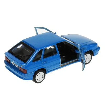 купить Машинка металлическая инерционная Технопарк LADA 2114 Самара, 12см, черная