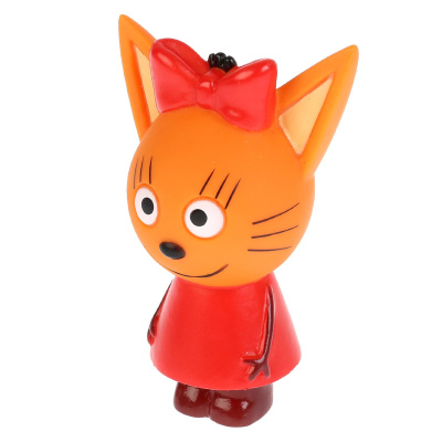 купить Капитошка, Игрушка пластизоль для ванны Три Кота Карамелька и Коржик, ST-FT1809-08 (100)