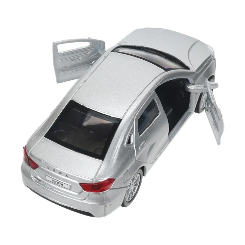 купить Машинка металлическая инерционная Технопарк LADA vesta 11,5 см, серая