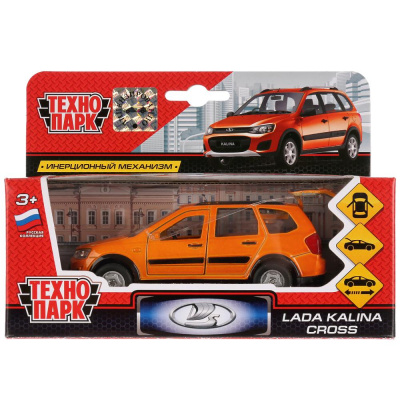 купить Технопарк, Модель мет. LADA Kalina cross (12 см, двери, багажник, инерция), SB-16-46-N(O)-WB