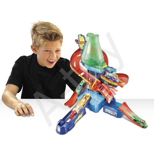 купить Трек Hot Wheels - Лаборатория "Цветной всплеск"