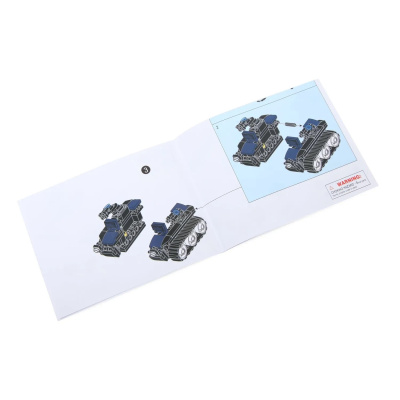 купить Конструктор Гусеничный бронеавтомобиль, Sluban серия Полиция, M38-B0760B