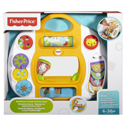 купить Развивающая Панель Fisher Price Друзья из тропического леса
