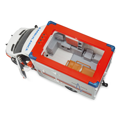 купить Скорая помощь Bruder MB Sprinter с фигуркой водителя 02-536