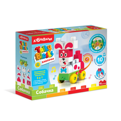 купить Конструктор Собачка (Talky Blocks кнопочка)