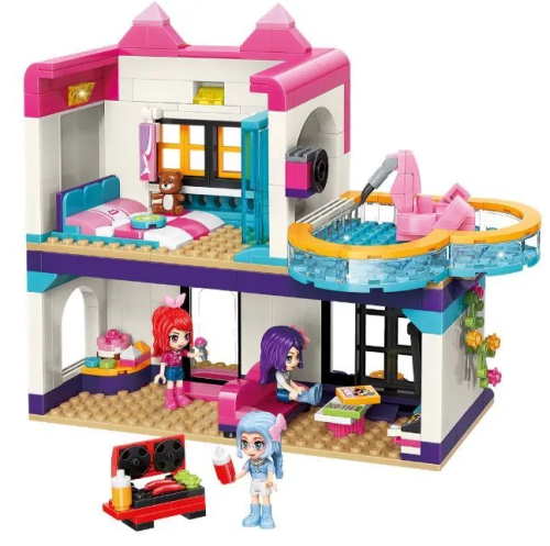 купить Конструктор Qman "Вилла" (447 дет.)