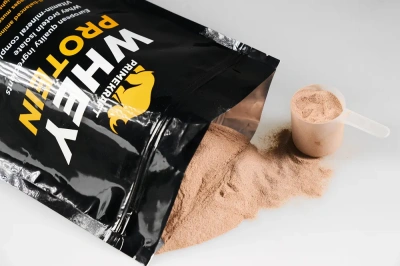 купить Протеин сывороточный PRIMEKRAFT "Whey Protein" с витаминами и минералами, Капучино 500 г
