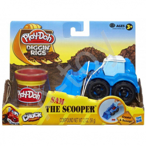 купить Play-Doh  Набор Пластилина Машинки для строительства, СЭМ